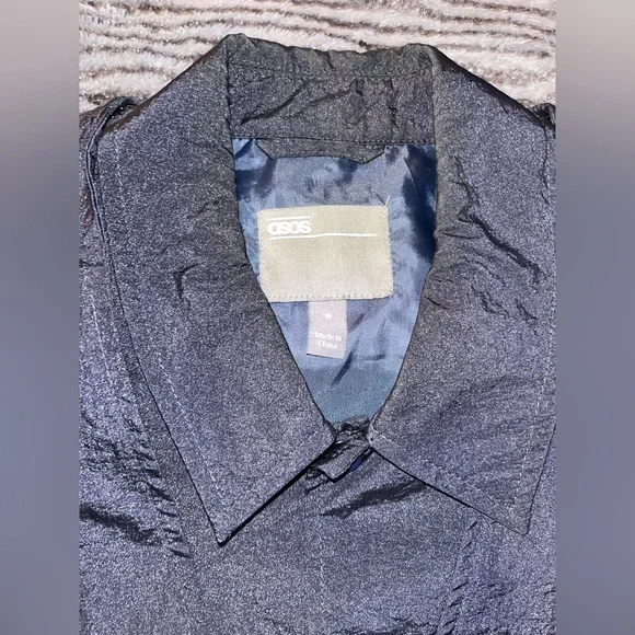 ASOS Navy Lightweight Jacket - Picture 3 of 3